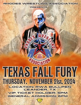 Dustin Rhodes will launch Rhodes Wrestling Association on November in todays Wrestling news