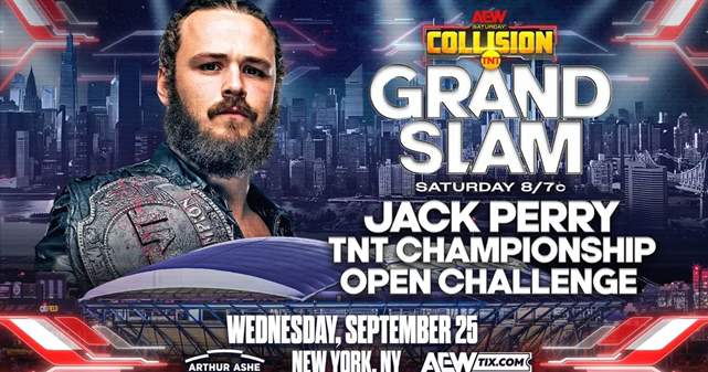 Jack Perry TNT Open Challenge added to AEW AEW Grand Collision in todays Wrestling news