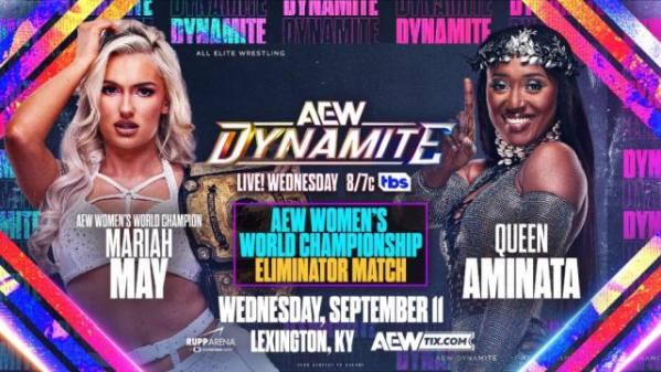 Mariah May vs. Aminata Queen confirmed for AEW dynamite in todays Wrestling news