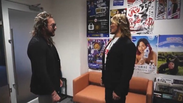 NJPW releases teaser video for Kenny Omega and Hiroshi Tanahashi's meeting in todays Wrestling news