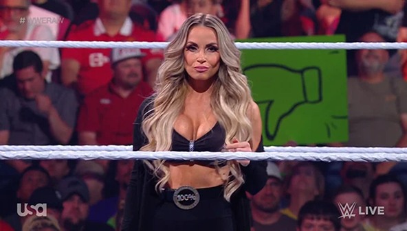 Trish Stratus teases a possible WWE match with Tiffany Stratton in todays Wrestling news