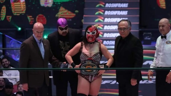 Zeuxis wins Women's Title at CMLL 91st anniversary Show in todays Wrestling news