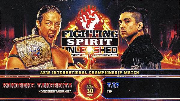 NJPW announces Konosuke Takeshita’s opponent and finalizes Fighting Spirit Unleashed Card in todays Wrestling news