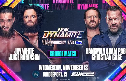 Next AEW Dynamite will feature a tag team match in todays Wrestling news