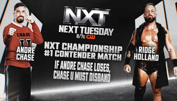 WWE NXT to host a number one contender's match next year in todays Wrestling news